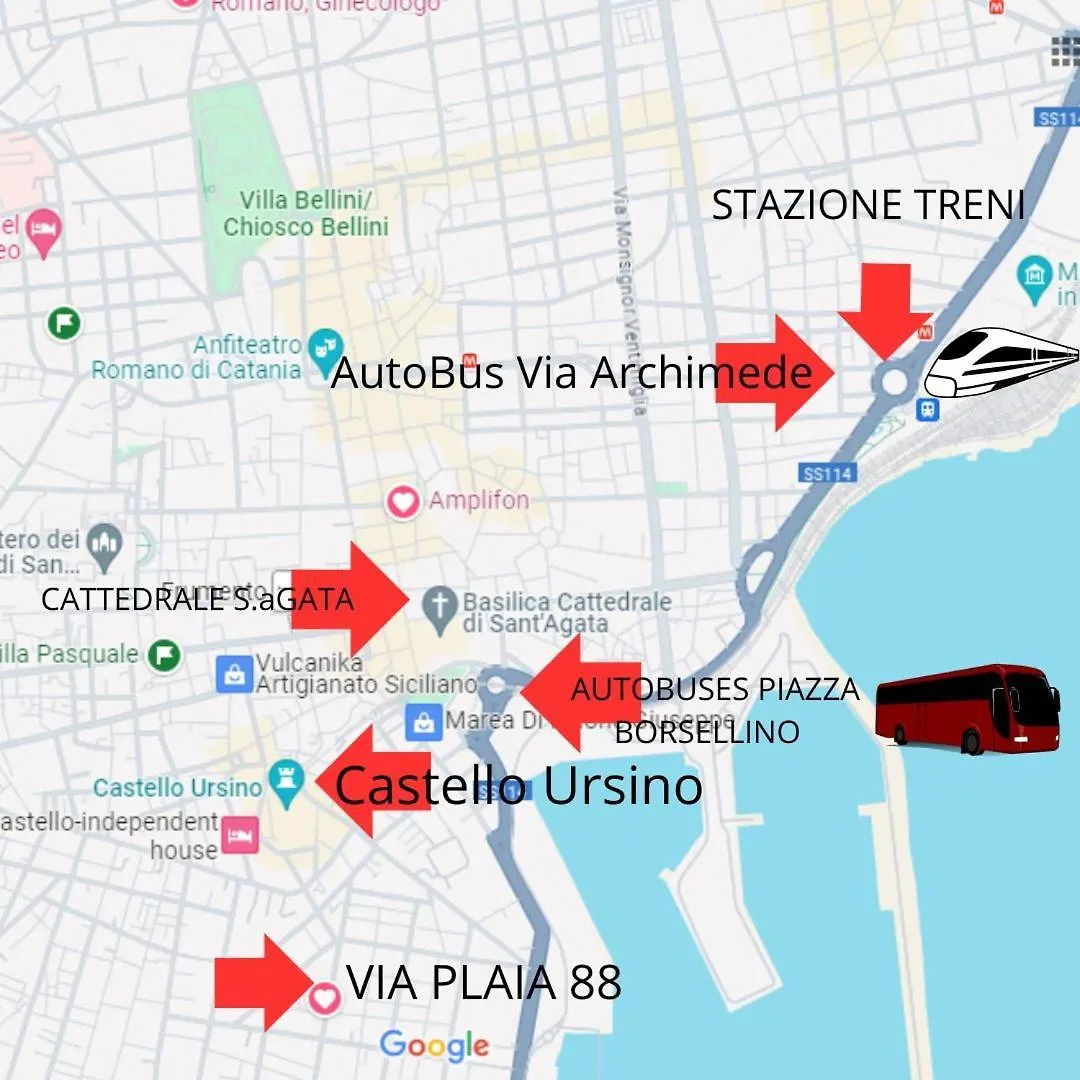Apartamento Team019 Vacation Rentals Pino Near Beach Baroque Catanes Vulcano Etna